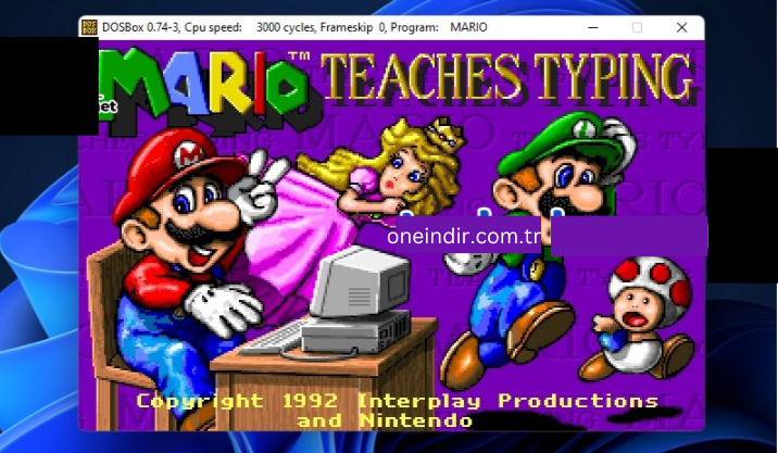 Mario Teaches Typing Download