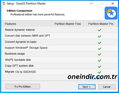 Easeus Partition Master Full Indir