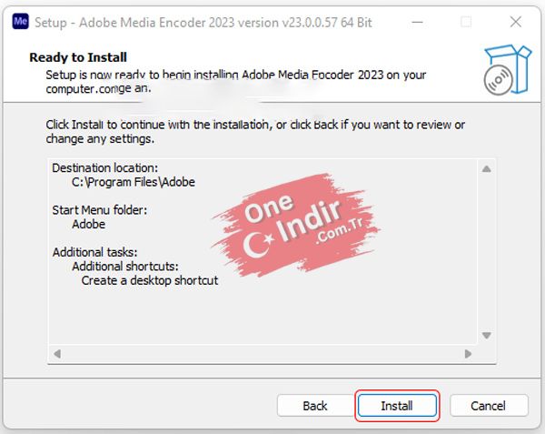 Adobe Media Encoder 2023 Full Indir