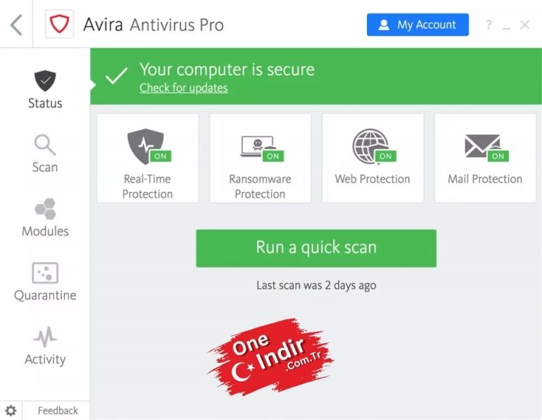 Avira Antivirus Pro Full Indir