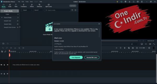 Wondershare Filmora 11 Full Indir