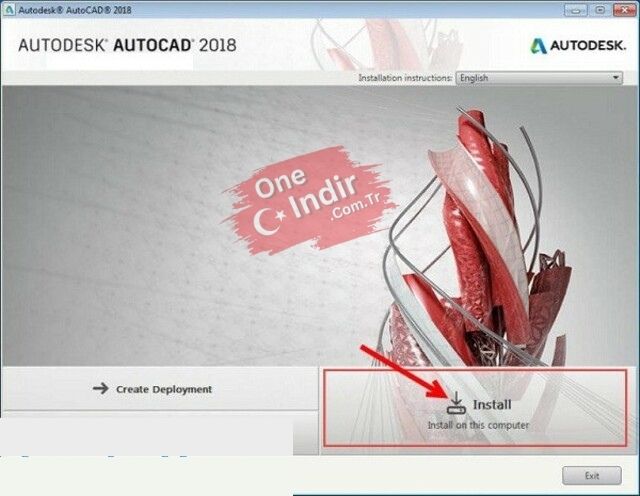 AutoCAD 2018 Crack Indir