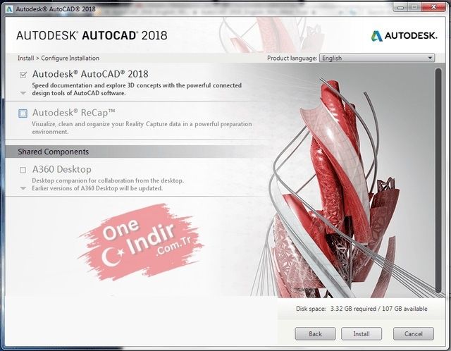 AutoCAD 2018 Crack Indir