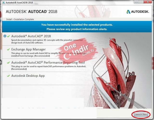 AutoCAD 2018 Crack Indir