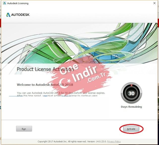 AutoCAD 2018 Crack Indir