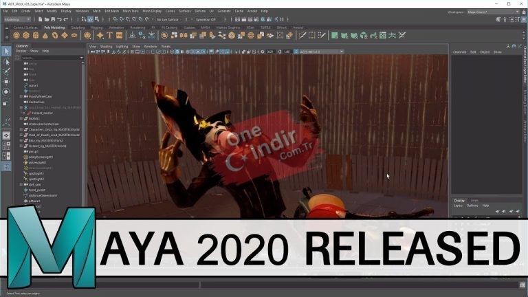 Autodesk Maya 2020 Crack Indir