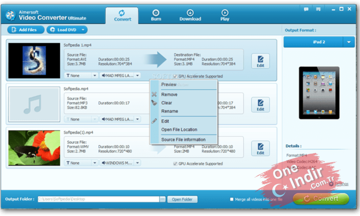 Aimersoft Video Converter Ultimate Full Indir
