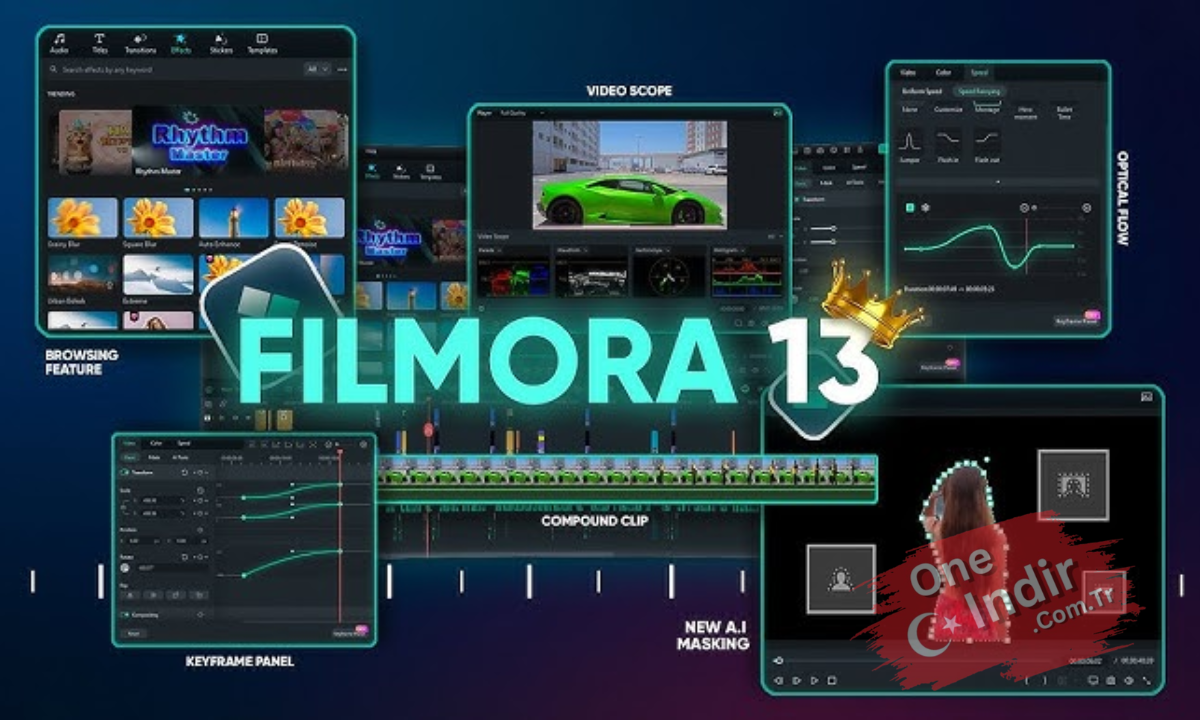 Filmora X 13 Full Indir