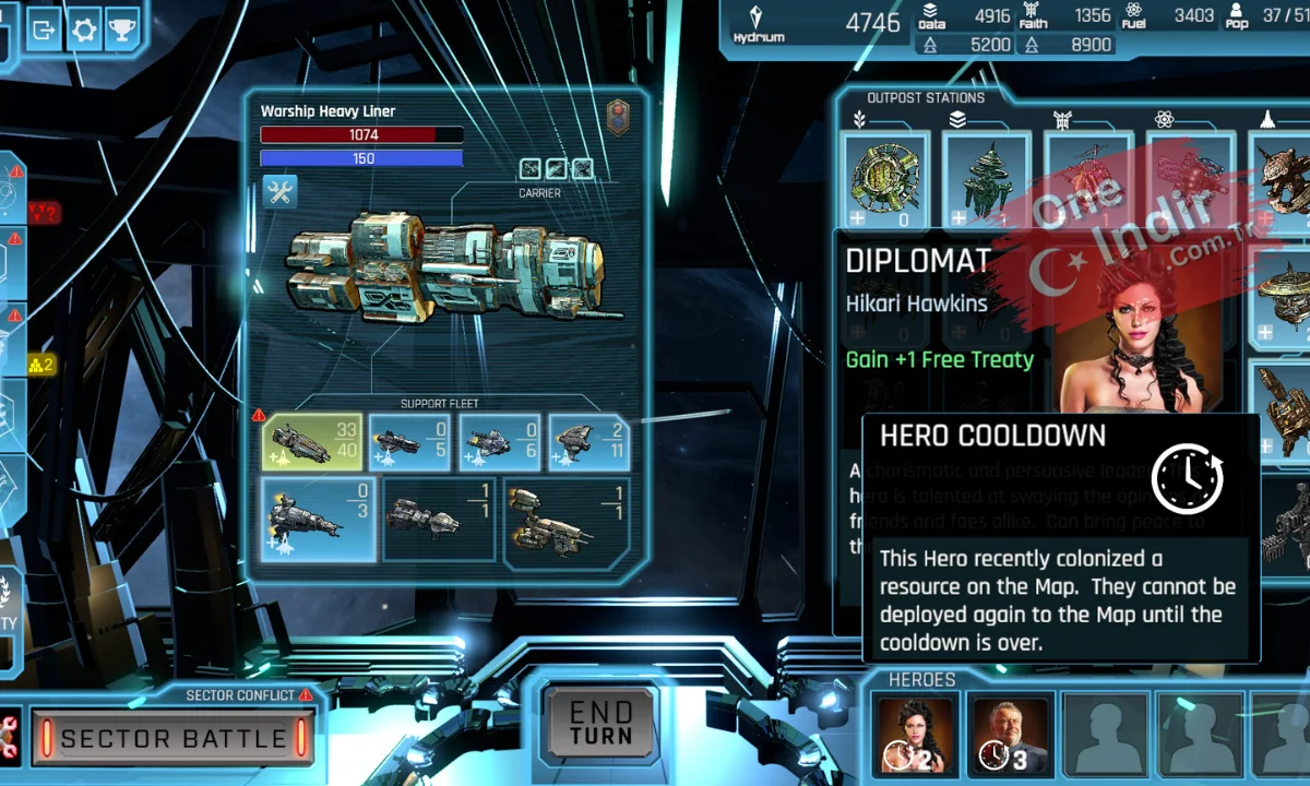 Hyper Empire Explorers Full PC Türkçe