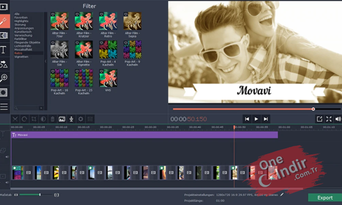 Movavi Video Editor Full Indir