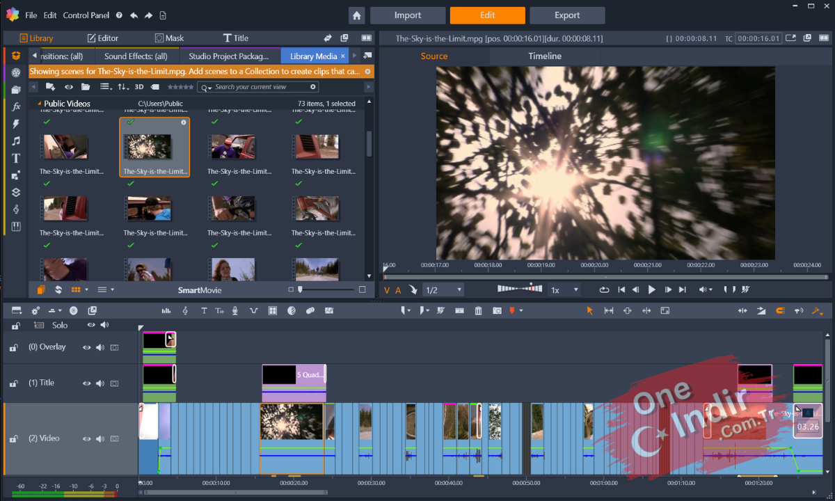 Pinnacle Studio Ultimate 16 Full Indir