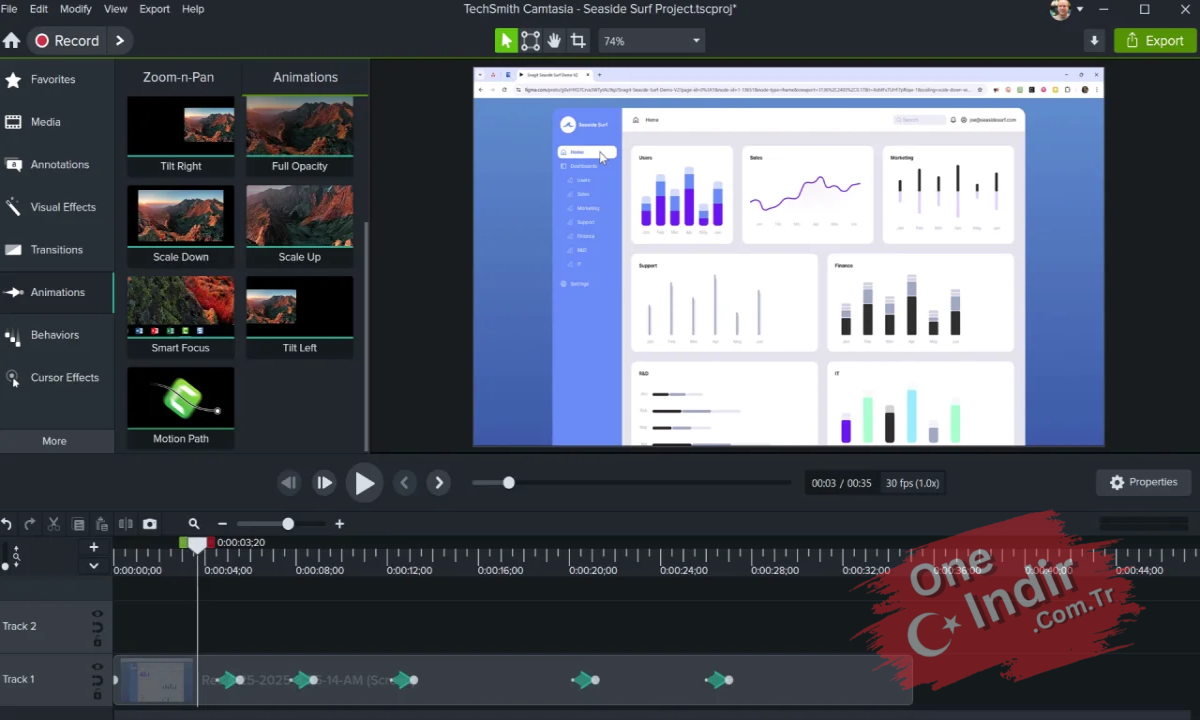 TechSmith Camtasia 7 Full Indir