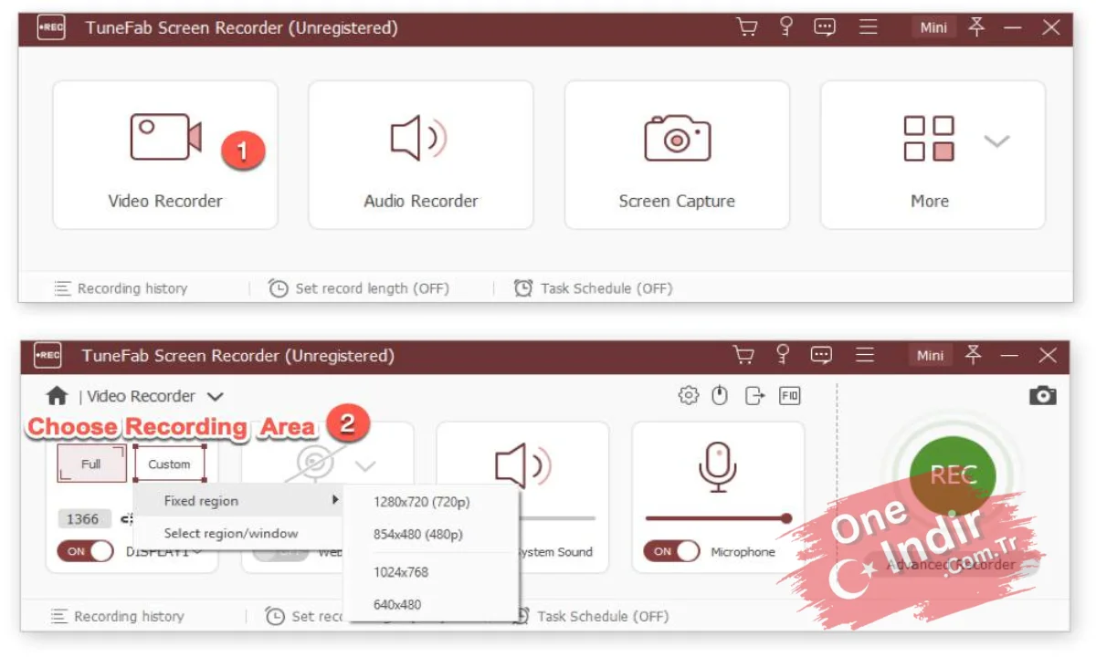 TuneFab Screen Recorder Full Indir