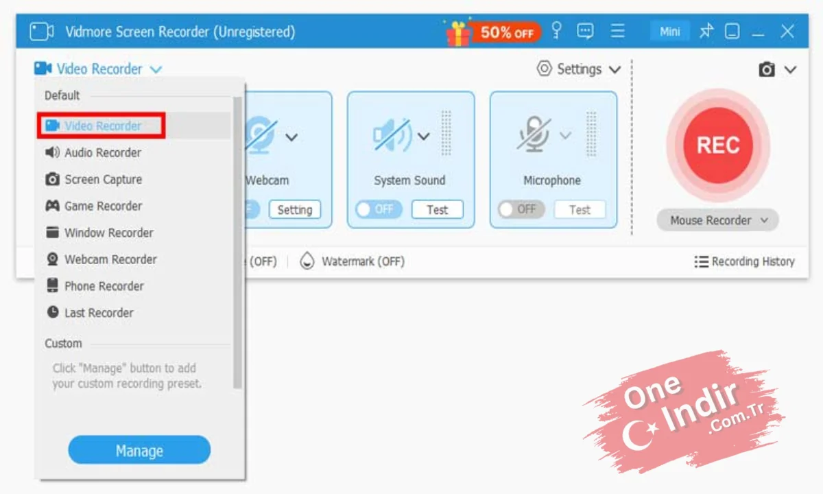 Vidmore Screen Recorder Full Indir