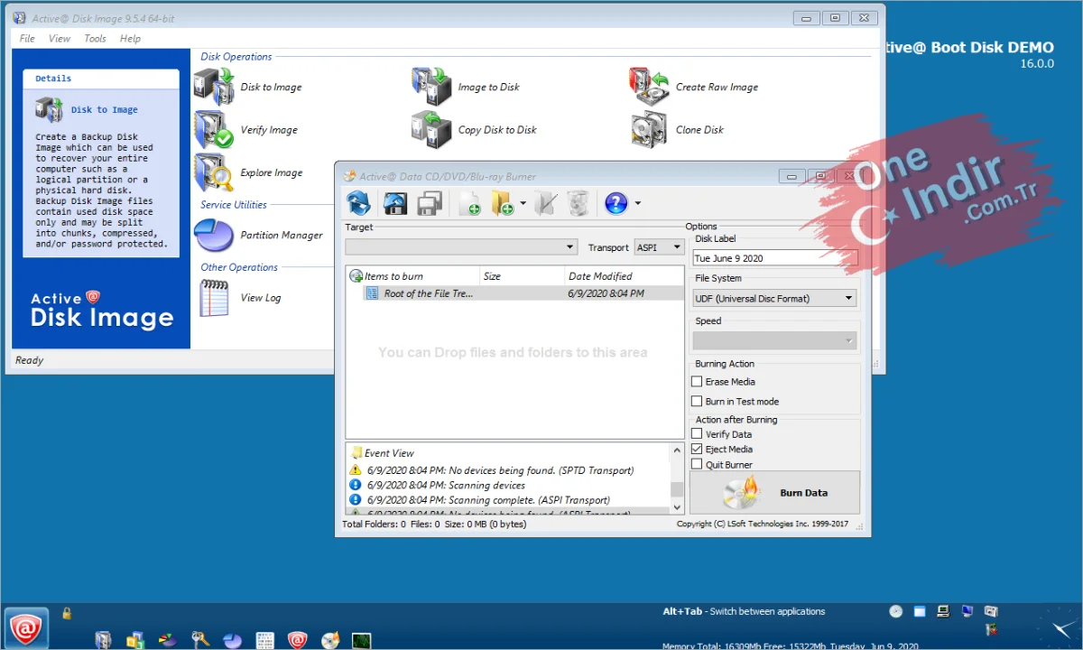 Active Boot Disk Full PC Türkçe