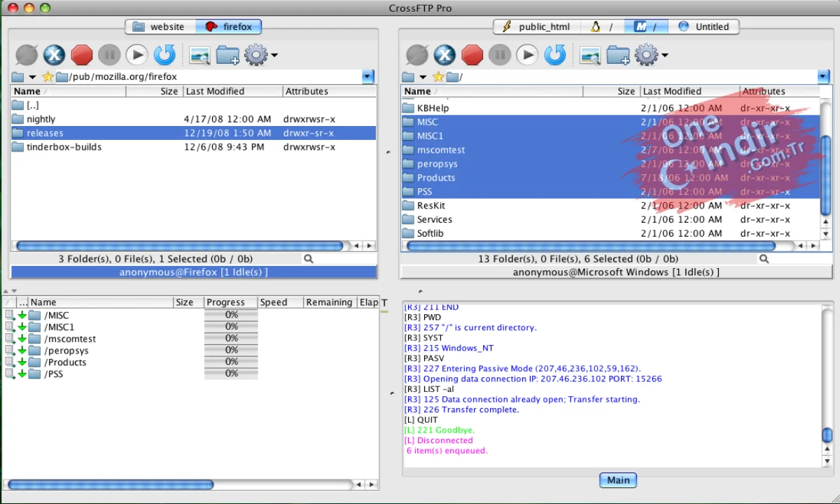 CrossFTP Enterprise Full PC Türkçe
