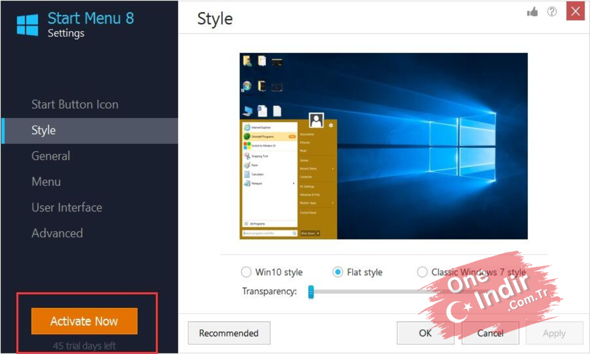 IObit Start Menu 8 Pro Full Indir