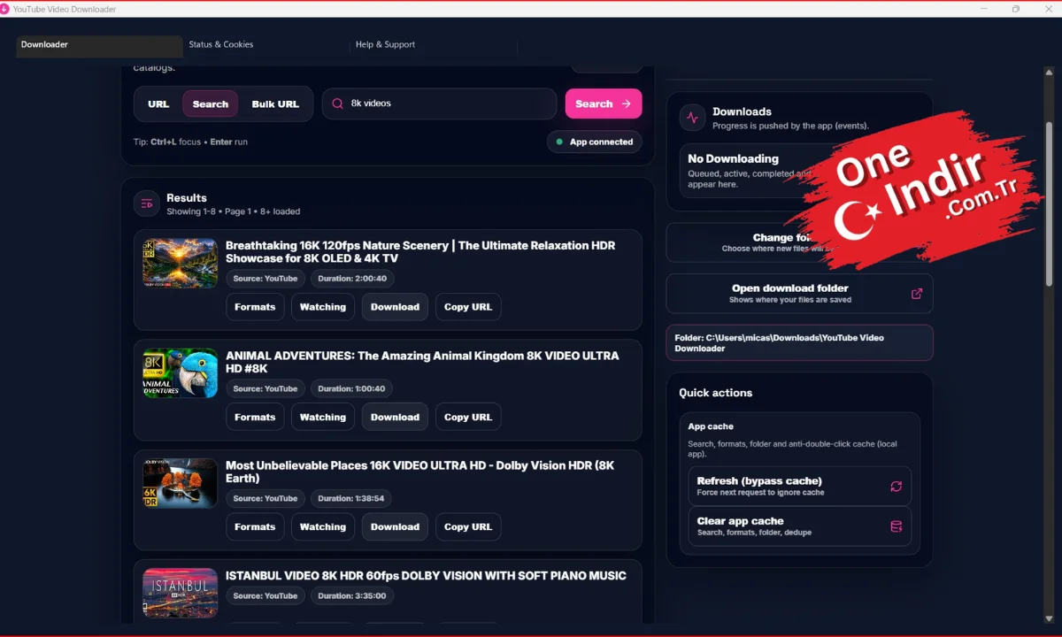 Jerry Youtube Downloader Pro PC Türkçe