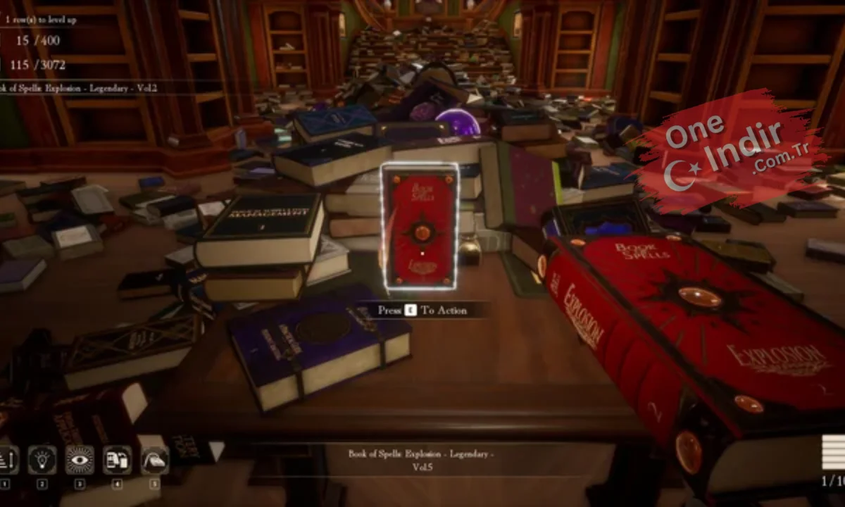 Librarian Tidy Up the Arcane Library Full PC Türkçe