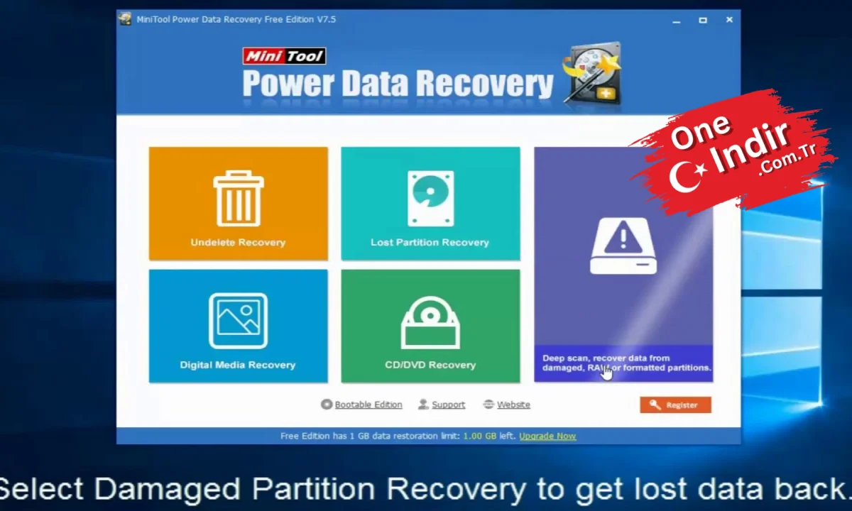 MiniTool Power Data Recovery Full PC Türkçe
