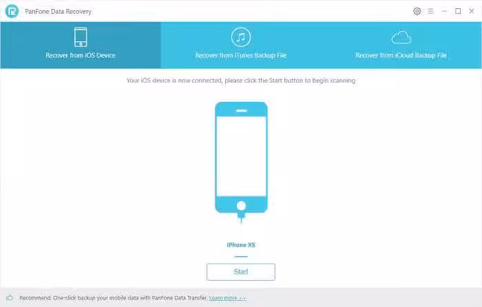 Panfone iOS Data Recovery