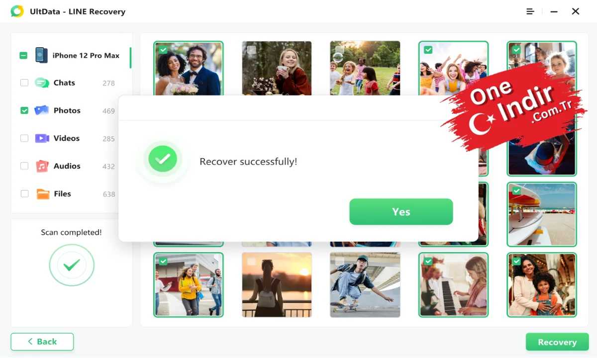 Tenorshare UltData Line Recovery PC Türkçe