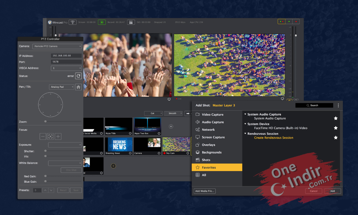 Wirecast Full Indir