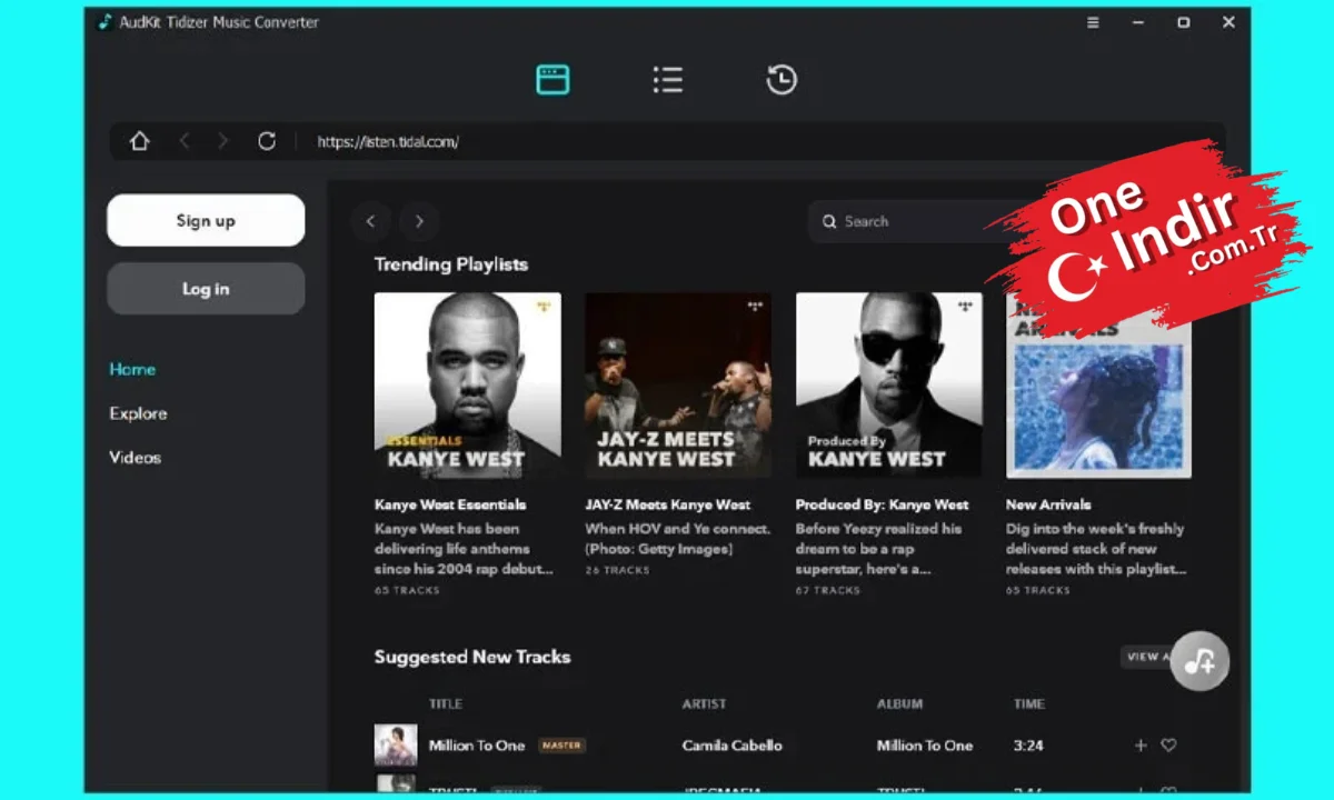 AudKit Tidizer Music Converter PC Türkçe