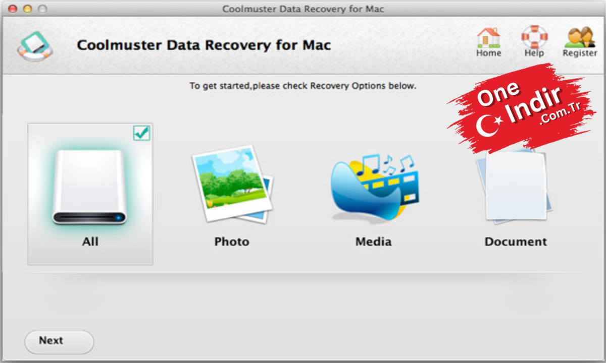 Coolmuster Data Recovery PC Türkçe