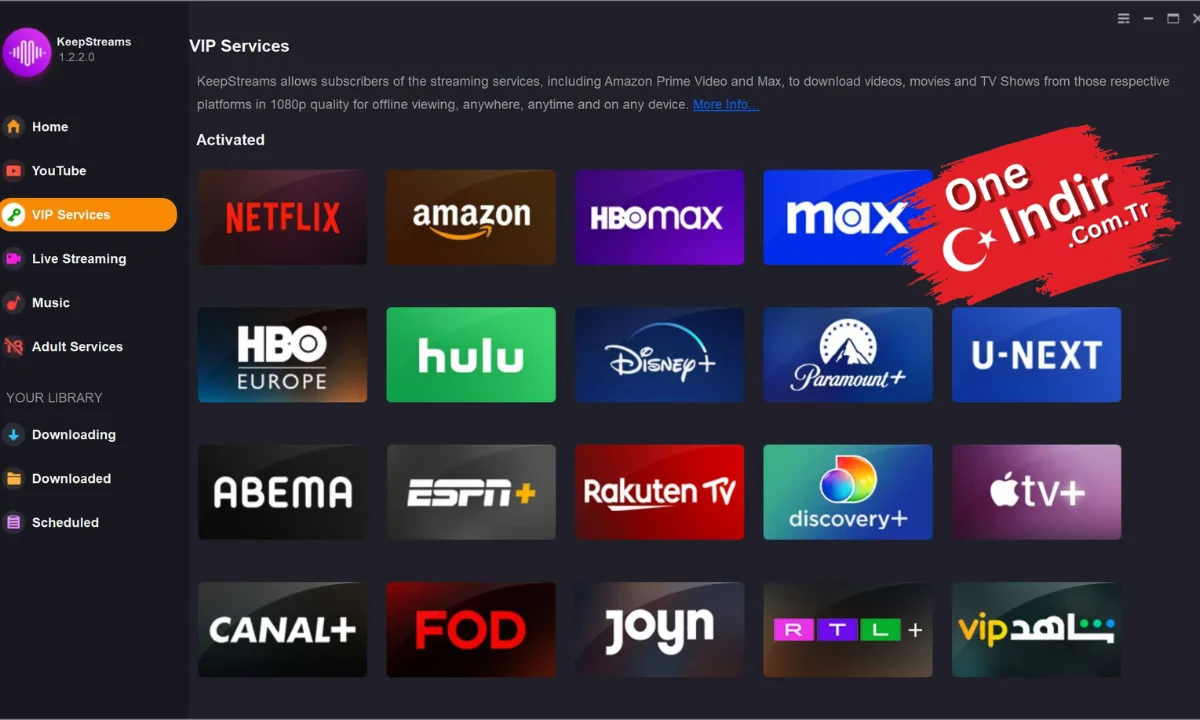 KeepStreams PC Türkçe