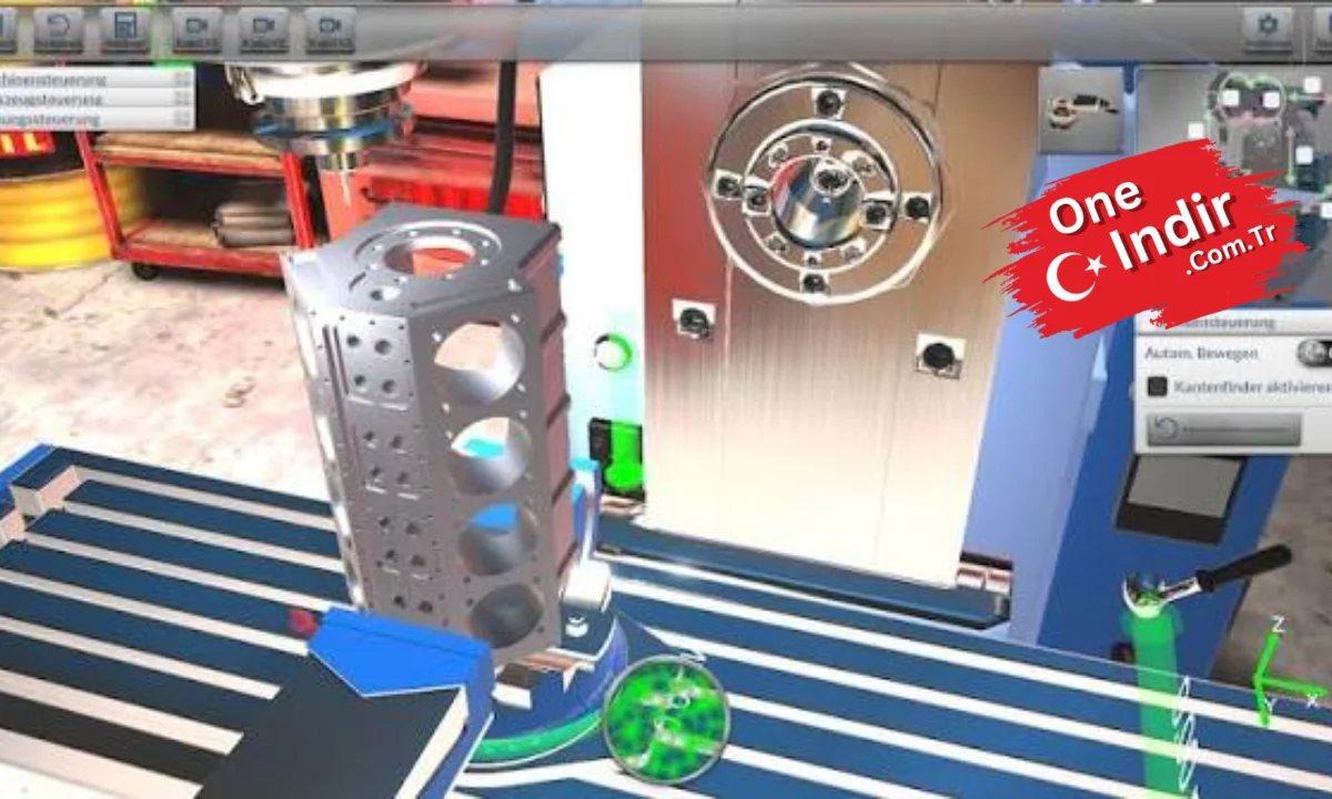 Milling machine 3D PC Türkçe