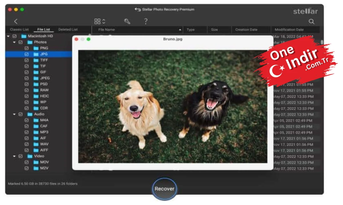 Stellar Photo Recovery Pro PC Türkçe