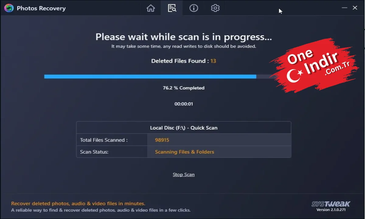 Systweak Photos Recovery PC Türkçe