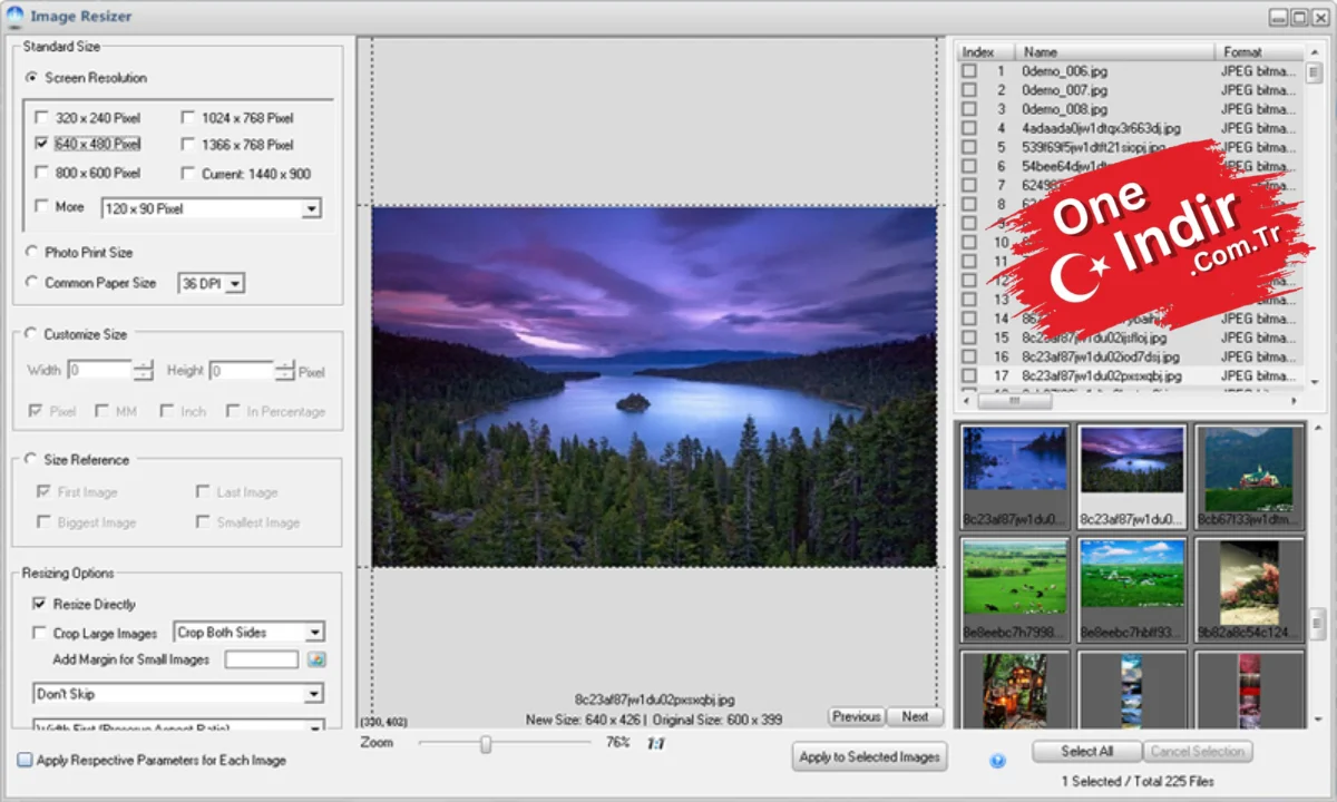 Light Image Resizer